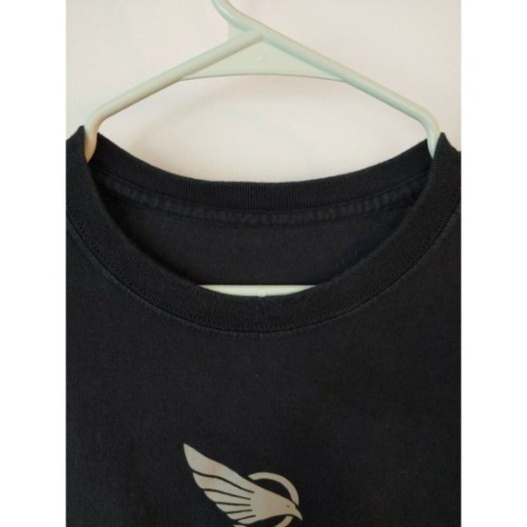 Men's ShadowHawk Tactical X800 Flashlight Shirt Size L Black T-shirt Large Logo - Picture 6 of 7